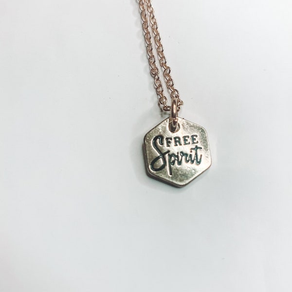 Gold Free Spirit Necklace