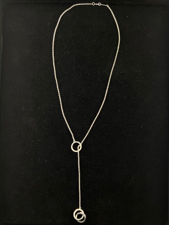 Tiffany lariat necklace discount