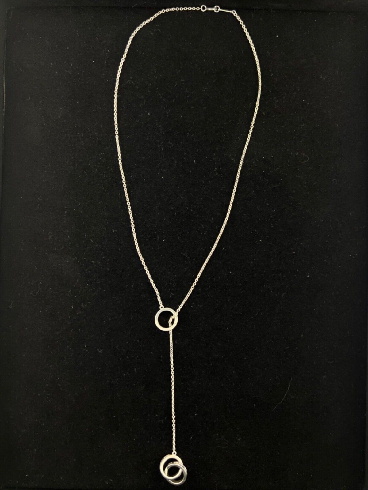 Tiffany & Co. Sterling Silver 1837 Three Interlocking Circles