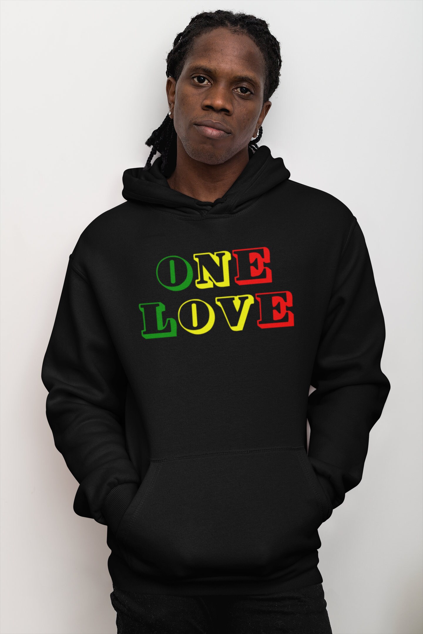 Rasta Hoodie - Etsy