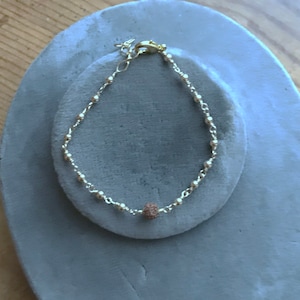 Single rudraksha bracelet