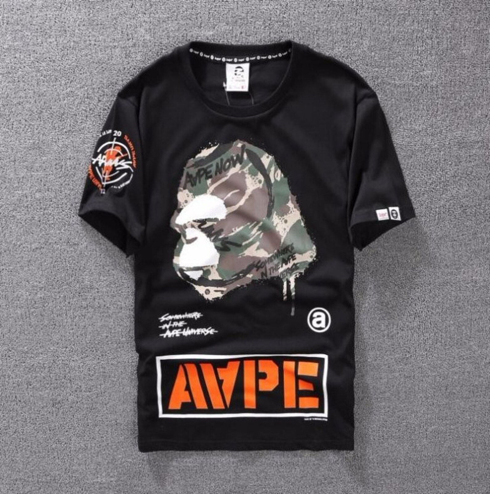 aape black shirt