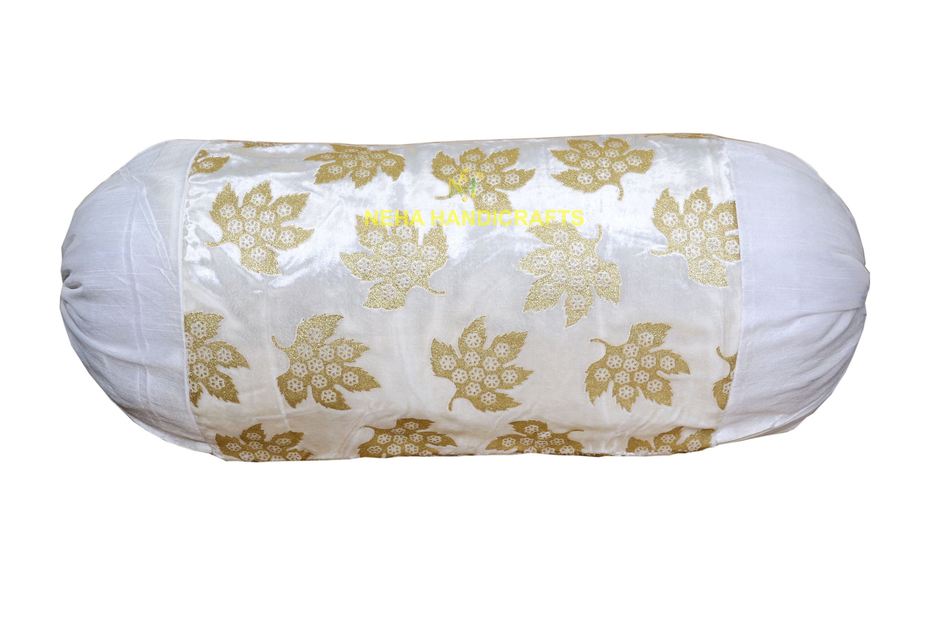 NEHA HANDICRAFTS Velvet Silk Bolster pillow Cases 16X Etsy