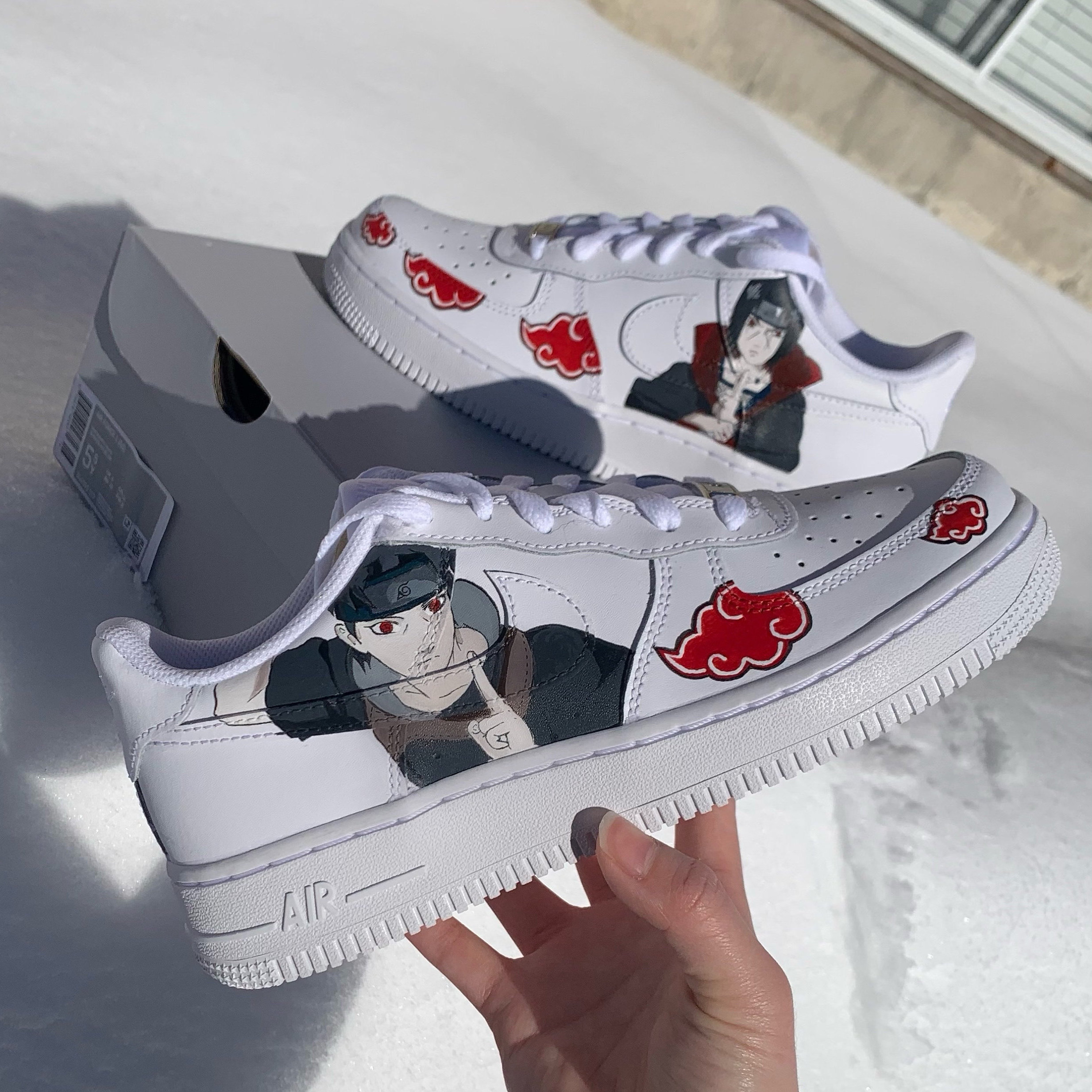 custom nike anime shoes