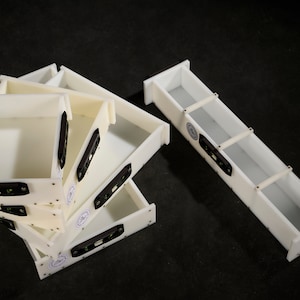 Epoxy Table Mold HDPE Reusable small Casting Resin Mould jesmonite works Different small sizes Tray Project serving board - only 1 piece