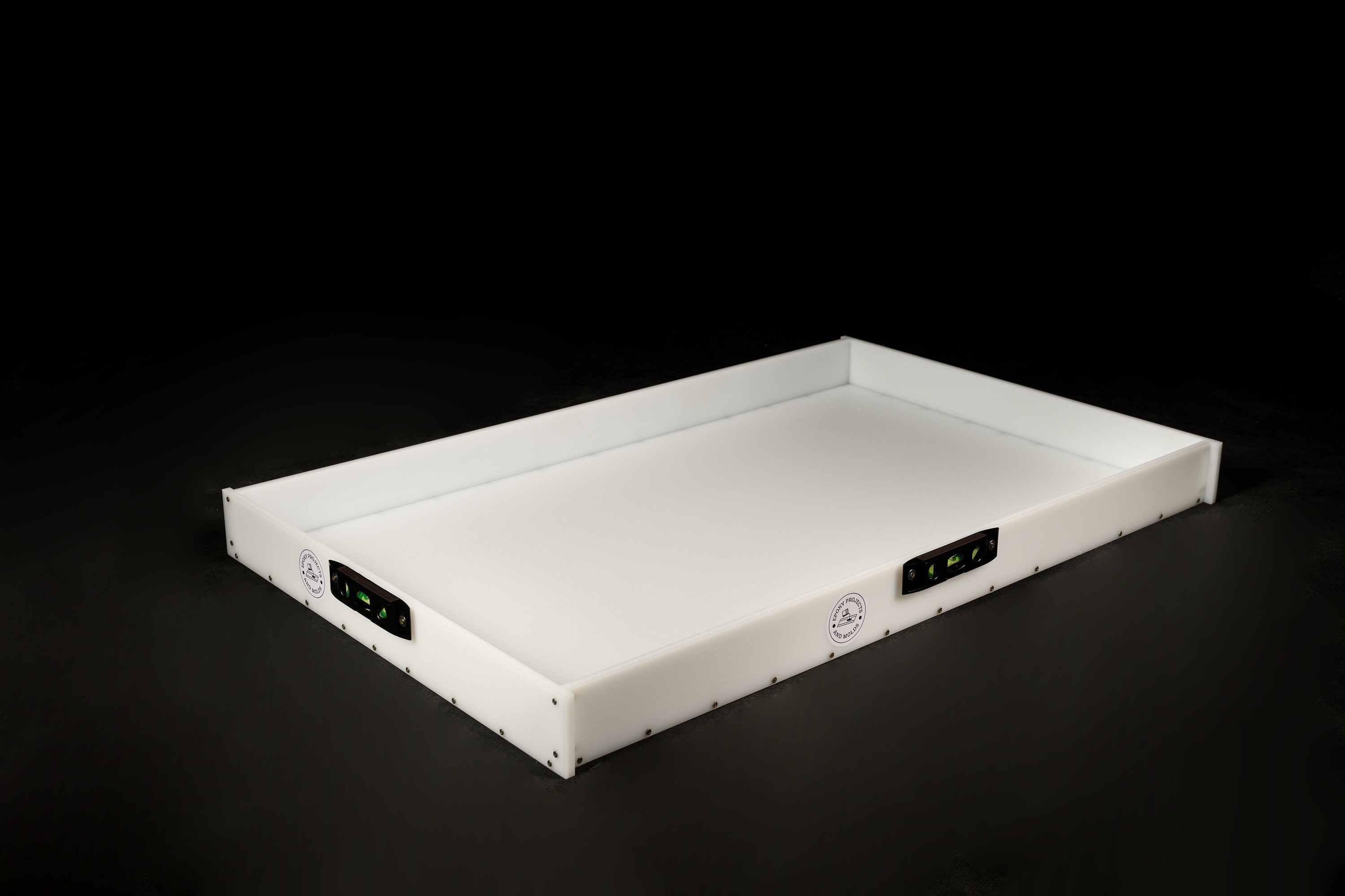 Table Protective Mold Epoxy Table Mold 39” X 23” - 99 Cm X 60 Cm HDPE Resin Casting Smart ...