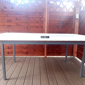 Epoxy Dininig Table Mold 70” x 35” - 180 cm x 90 cm HDPE Resin Casting Monster river reusable mould woodworker gift bild 4