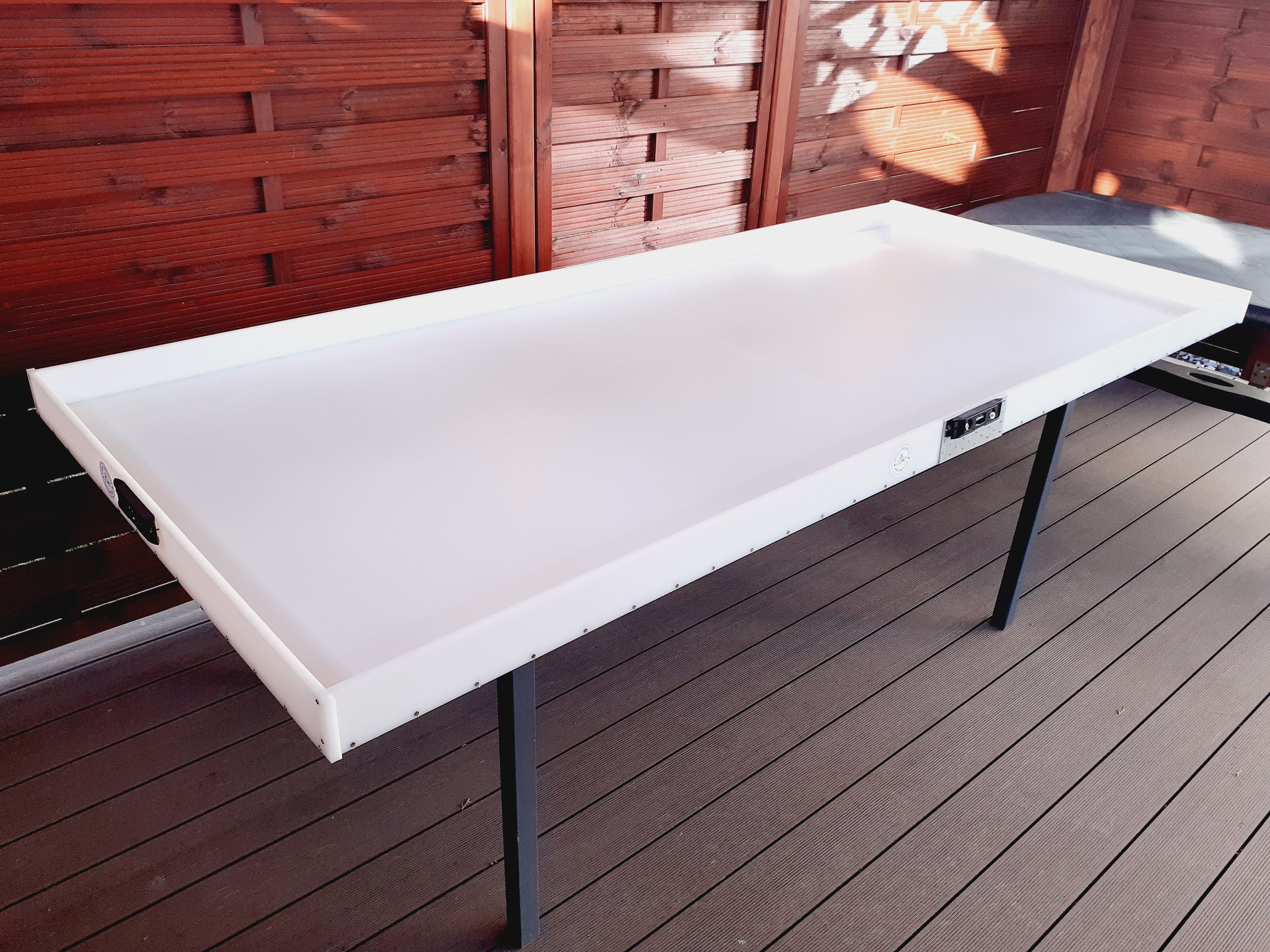 8 Ft 95 X 39 243 Cm X 100 Cm HDPE Pourfection Mold Epoxy Huge Big Dinning Table  Mould by 3,4 Ft in Woodworker Gift Casting Large River 