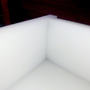 Epoxy Dininig Table Mold 60” x 30” - 153 cm x 76,5cm HDPE Resin Casting Junior reusable mould woodworker gift father day bild 10