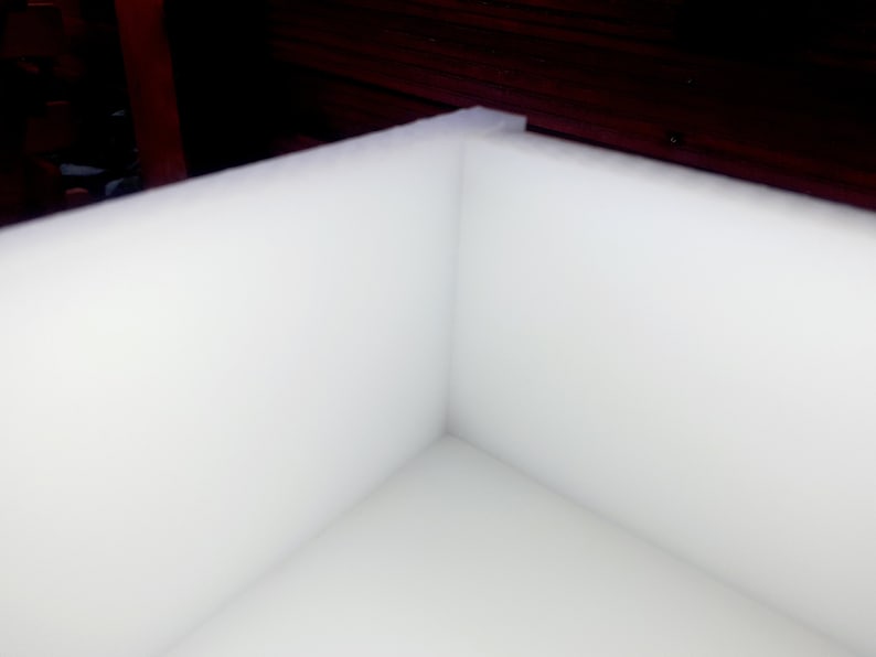 Epoxy Dininig Table Mold 60” x 30” - 153 cm x 76,5cm HDPE Resin Casting Junior reusable mould woodworker gift father day bild 10