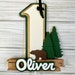 Happy Camper Cake Topper/one Happy Camper/camp Birthday/camping ...