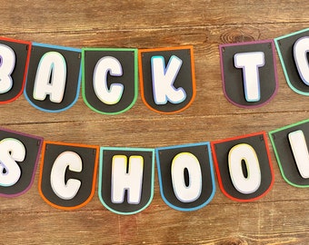 Back to School banner/Back to School/First day of school/