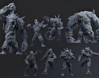 Chaos Reviled Rejects - NO MUTATIONS - Fantasy Football Team - Brutefun