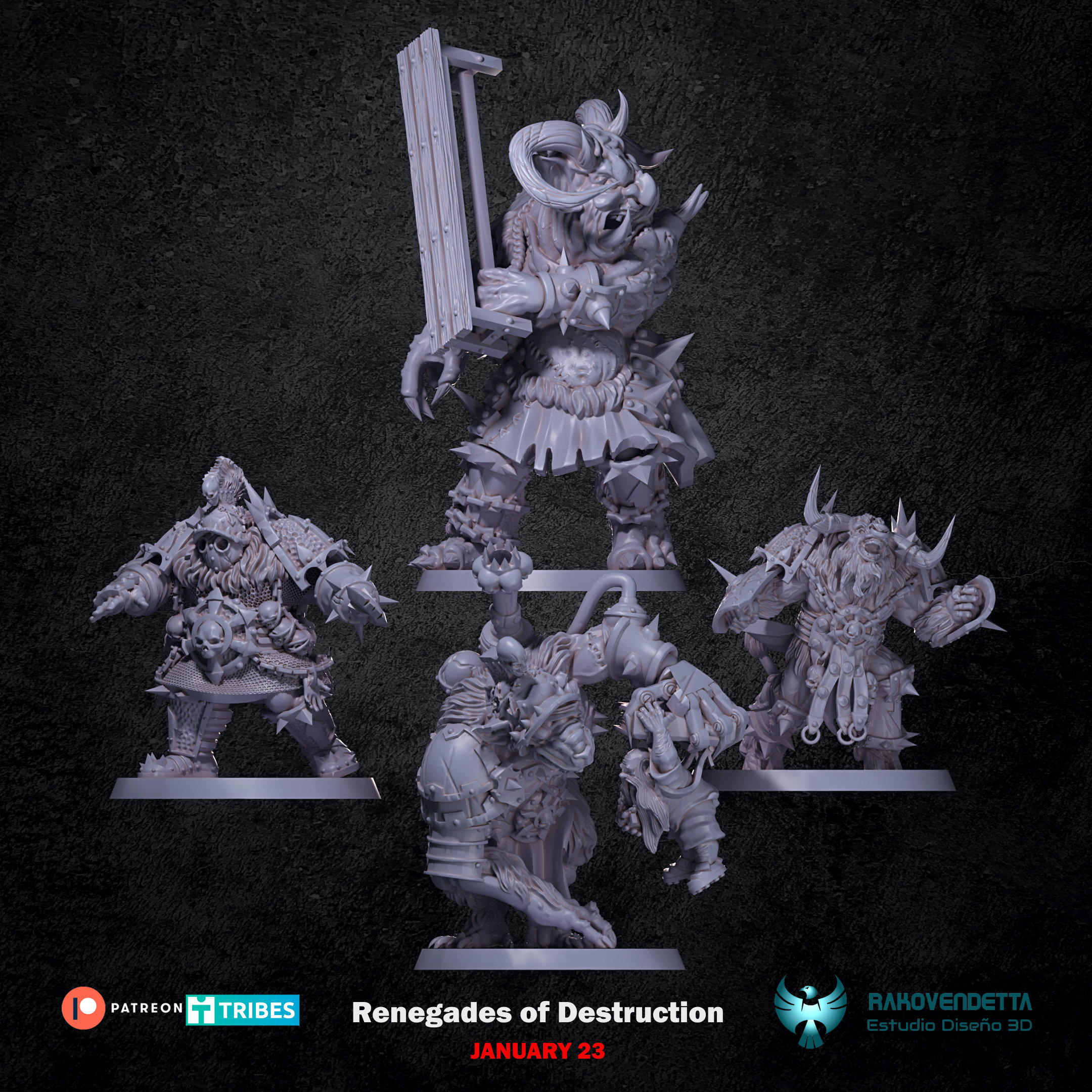 Chaos Renegades of Destruction - Fantasy Football Team by Rako