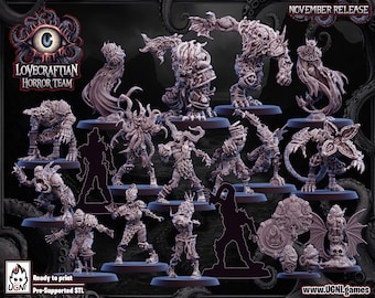 Human Fantasy Football Team - Unpainted Minis for Blood Bowl or 