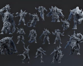 Chaos Reviled Rejects  with mutations - Fantasy Football Team - Brutefun