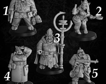 Betrayal Spawn by Onmioji Miniatures - Grimdark Proxies.