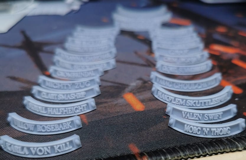 Fantasy Football Name Plates Etsy UK