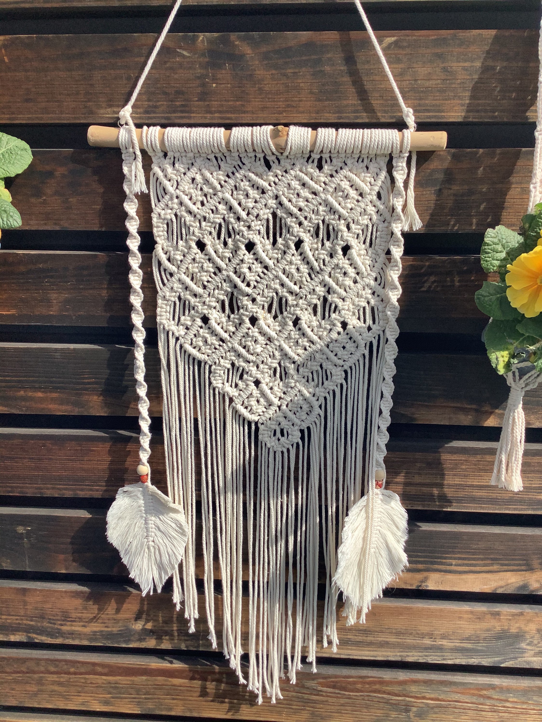Macrame Décoration, 100% Coton