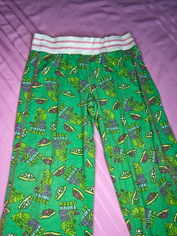 The Muppets Kermit the Frog green fairycore y2k pj pa… - Gem