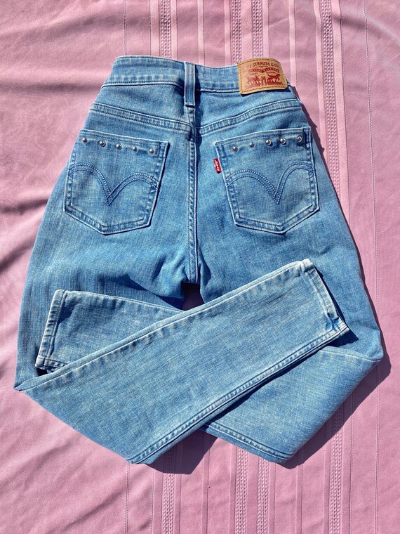 Levi Strauss Light Wash Skinny Jeans 