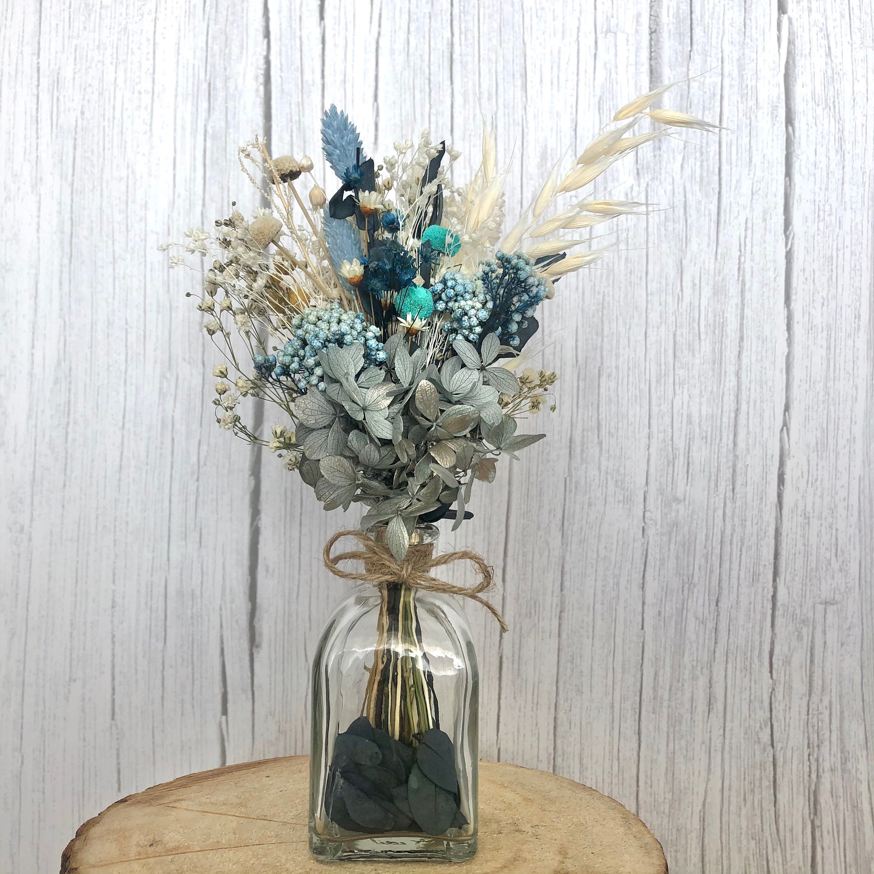 Jarrón con flores preservadas mini multicolor - Camomile Bouquet
