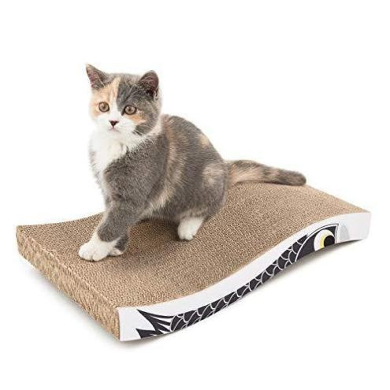 Cat Scratcher Cardboard Cat Scratch Pad with Premium Scratch Etsy