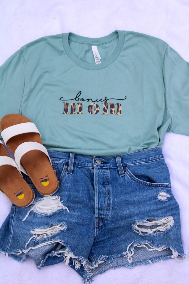 Bonus Mom Bella+Canvas soft graphic tee
