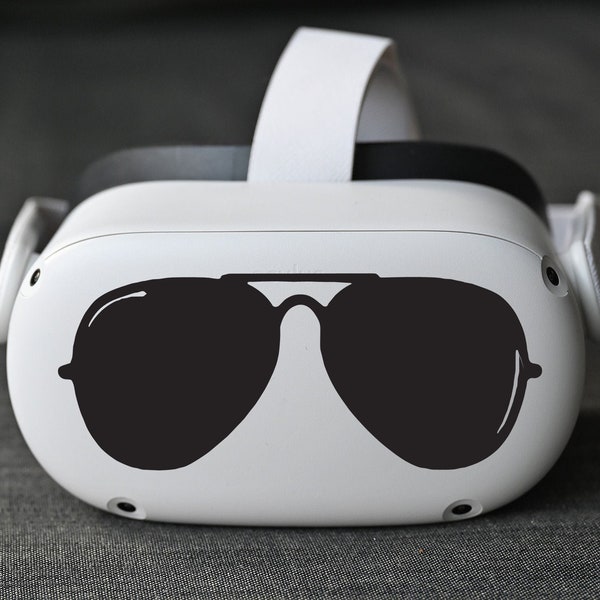 Aviator Sunglasses vinyl sticker for Oculus Quest 2