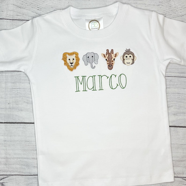 Zoo Shirt Boys Zoo Shirt Animal Shirt Zoo Shirt for Boys Etsy