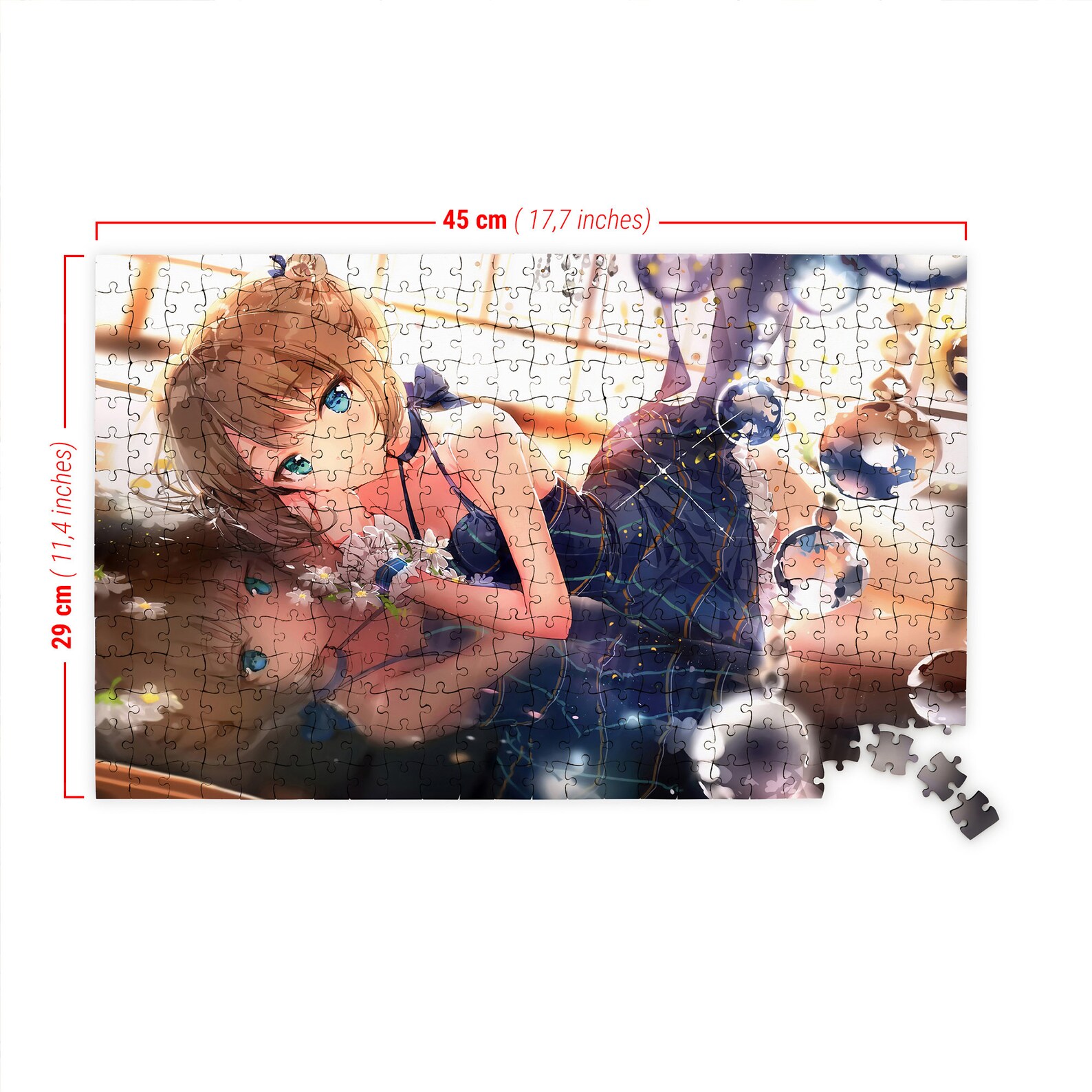 Anime Puzzle 100 Wooden Jigsaw Puzzle For Adults and Kids Etsy