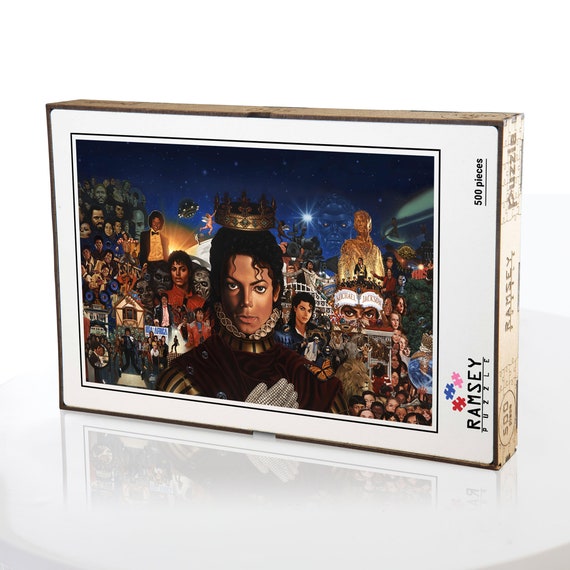 Michael Jackson Puzzle 100 Wooden Jigsaw Puzzle for Adults Etsy