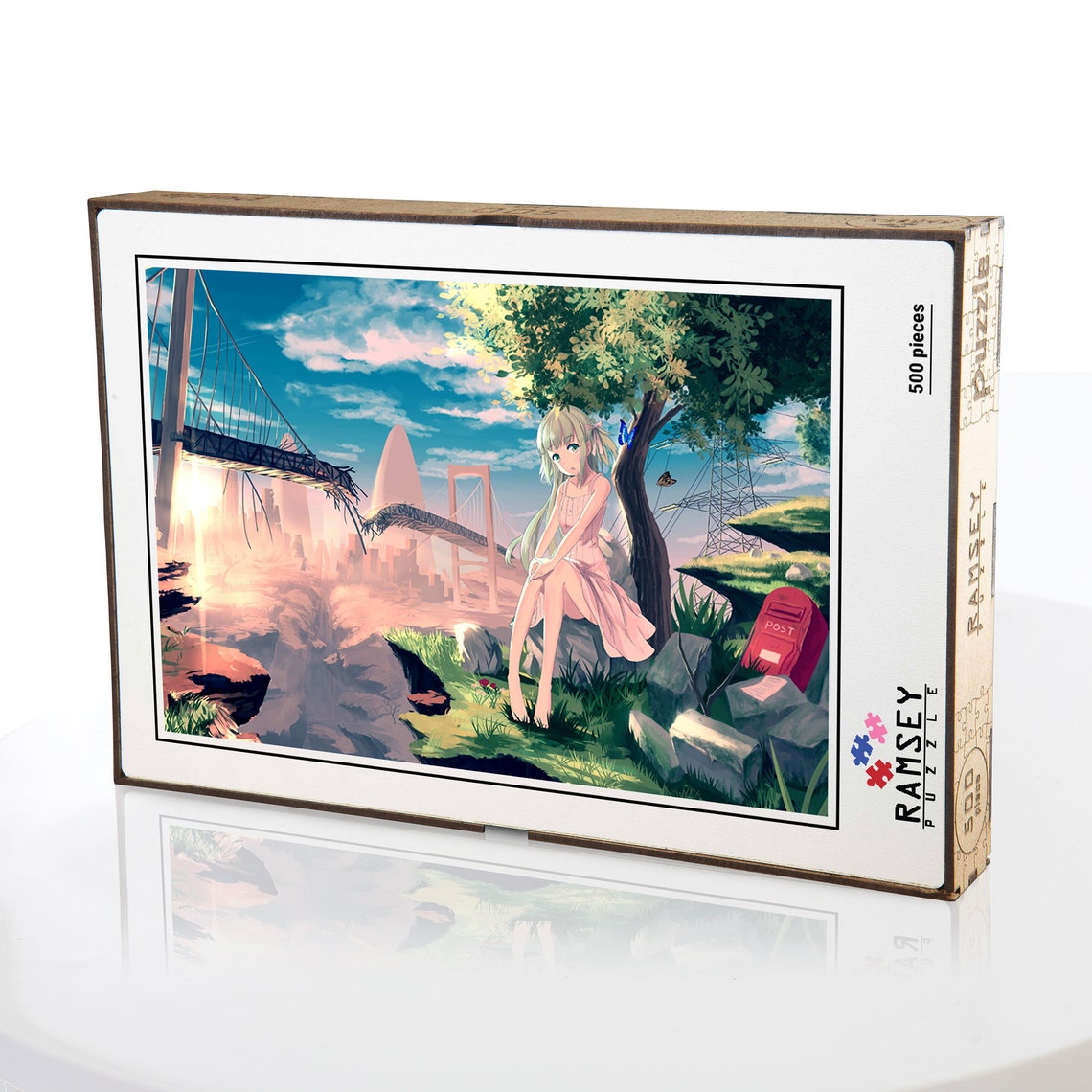 Anime Puzzle 100 Wooden Jigsaw Puzzle for Adults and Kids Etsy UK