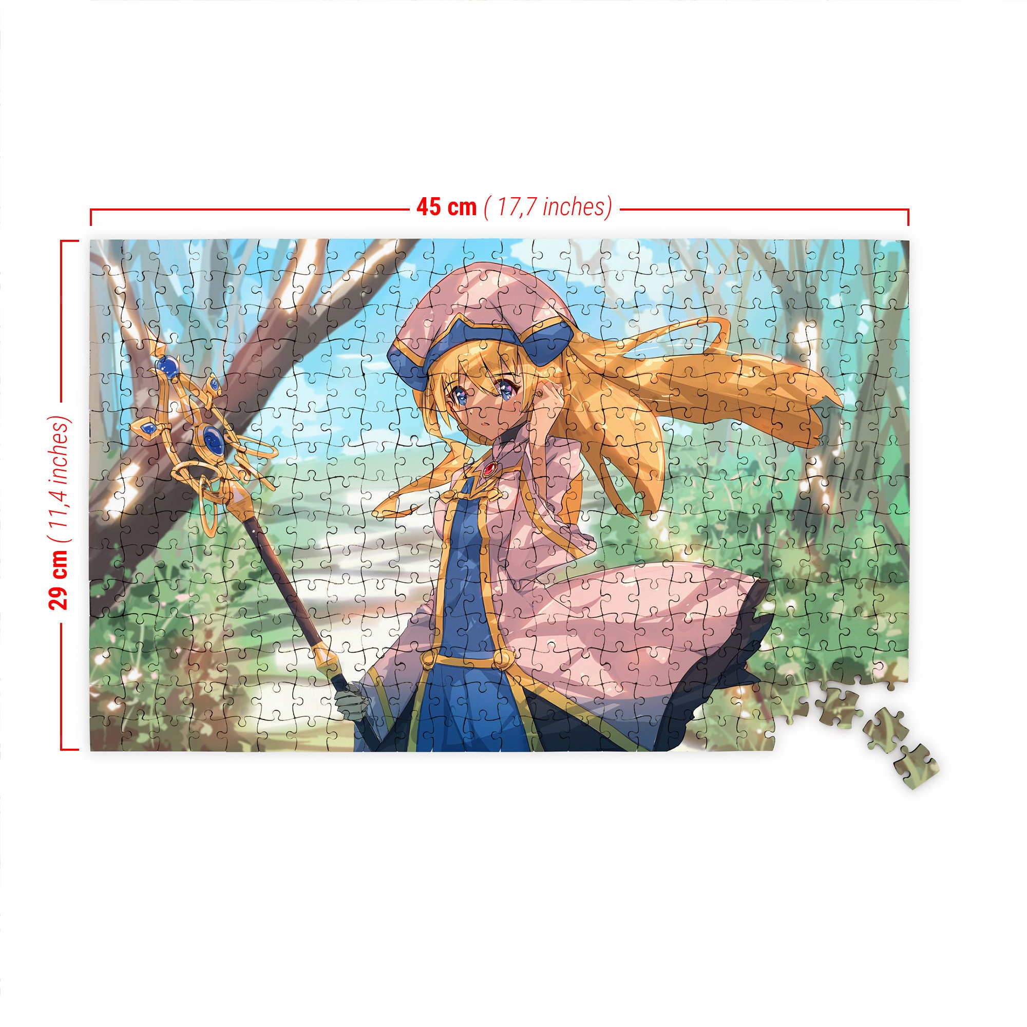 Anime Puzzle 100 Wooden Jigsaw Puzzle For Adults and Kids Etsy