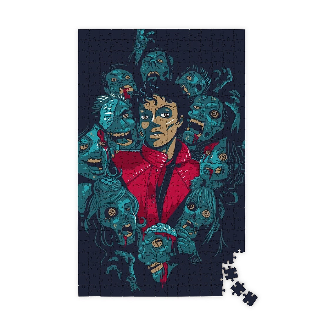 Michael Jackson Puzzle 100 Wooden Jigsaw Puzzle for Adults Etsy
