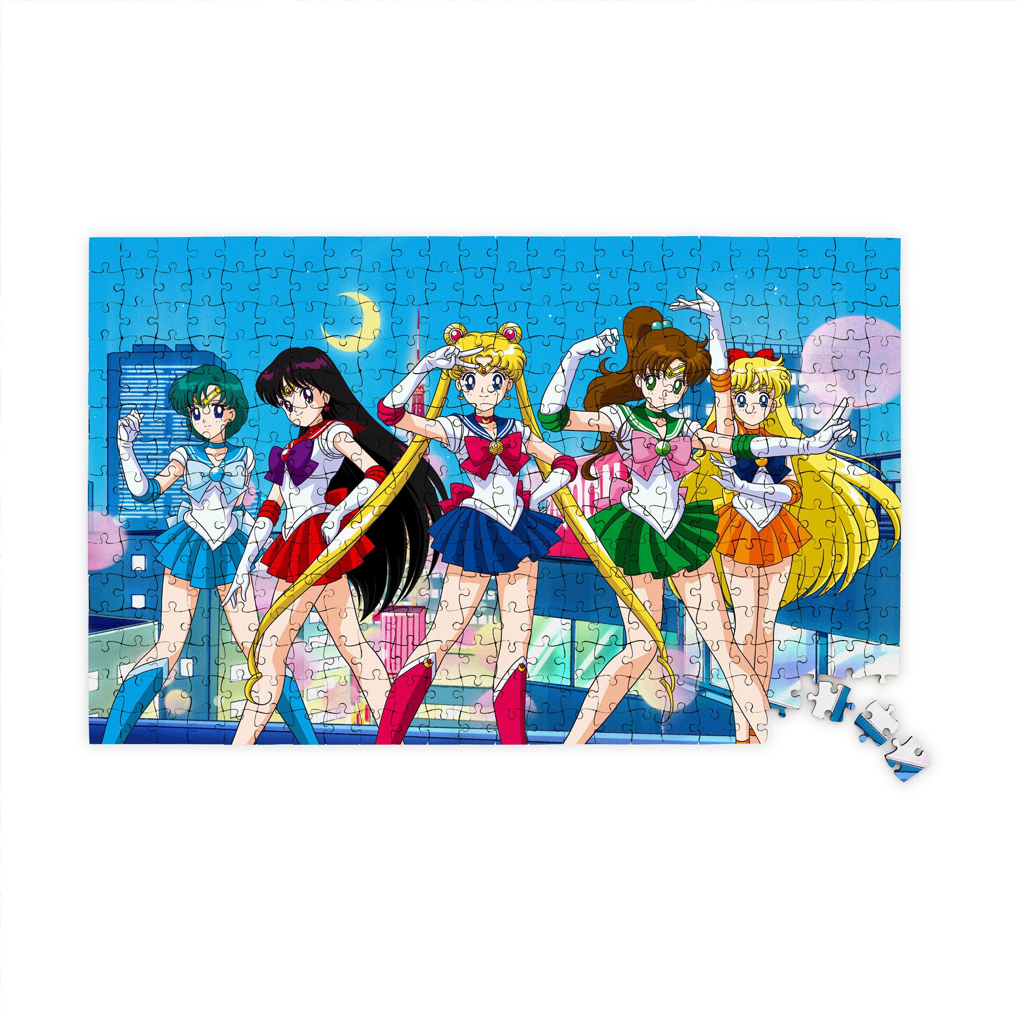 Anime Puzzle 100 Wooden Jigsaw Puzzle For Adults and Kids Etsy