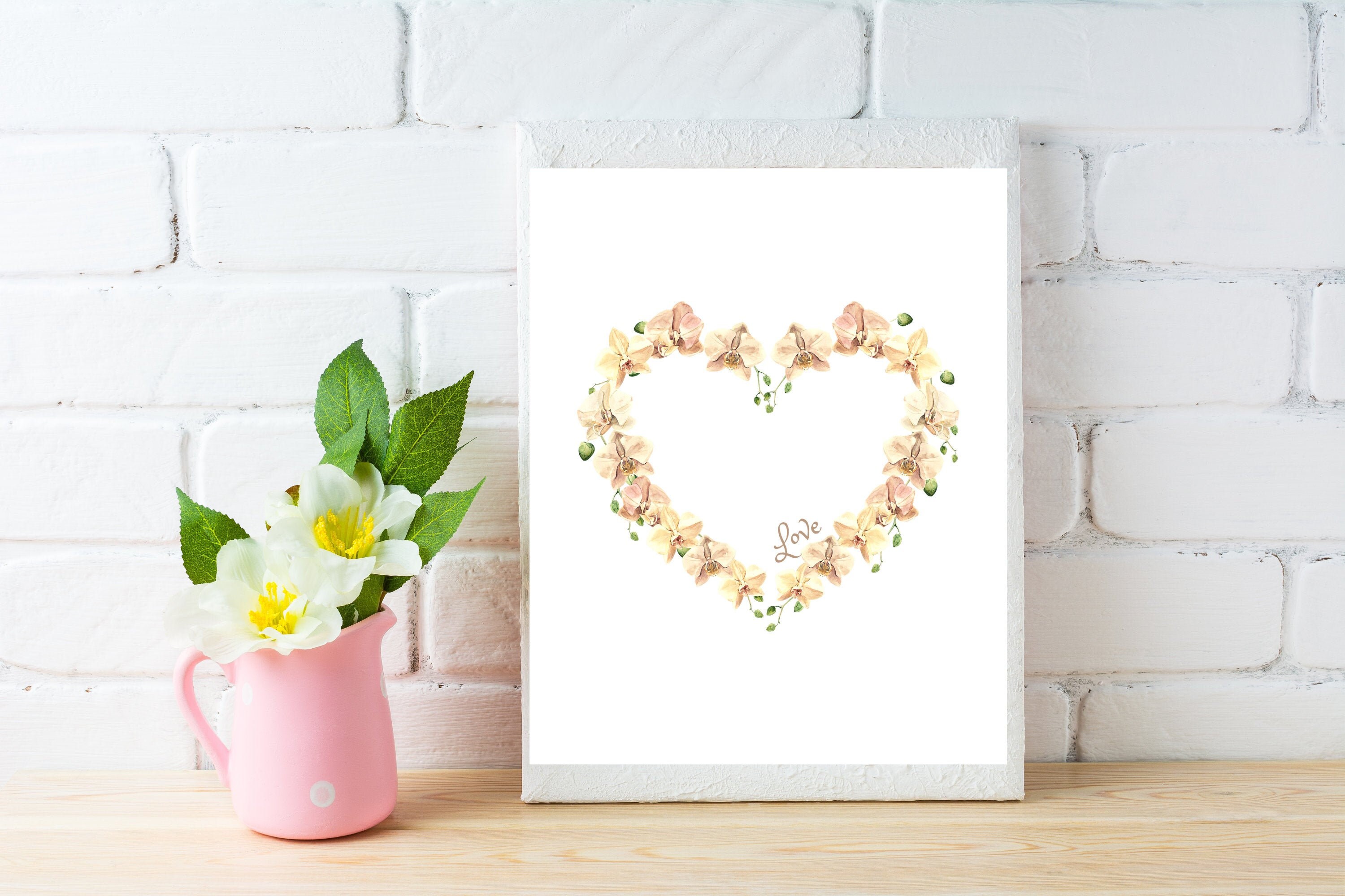 Arte de pared imprimible decoración del hogar amor arte de | Etsy