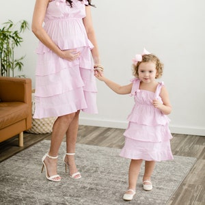 Mini Poppy Dress | mommy and me dresses | mommy and me matching outfits | mommy and me outfits | mommy and me pink dresses