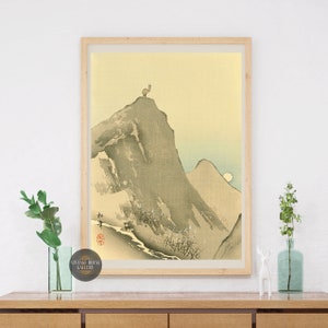 The Monarch of the Mountain by Suzuki Shonen Japanese Fine Art Woodblock Art Restored Vintage Poster