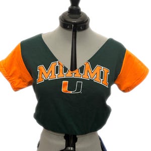 University of Miami, UM clothing, UM tailgate, Gameday Gear, Go Canes, U  Miami, Miami apparel, Custom Tailgate, One of a Kind UM, crop top
