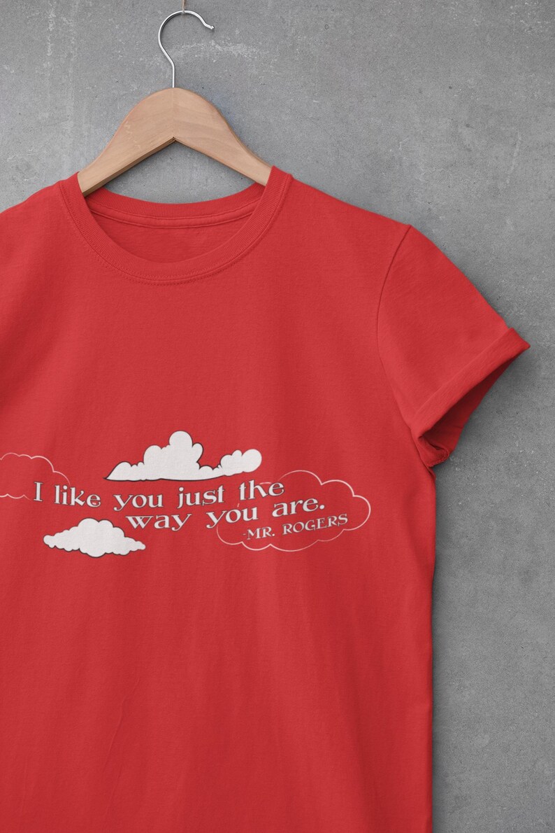 Mr. Rogers Kids T-Shirt: I Like You Just The Way You Are image 5
