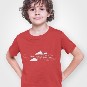 Mr. Rogers Kids T-Shirt: I Like You Just The Way You Are image 6