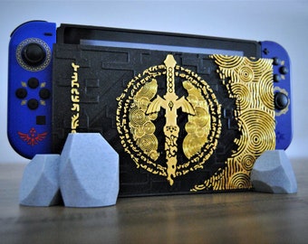 The Legend of Zelda - Les Larmes du Royaume | Station d'accueil Switch | Impression 3D
