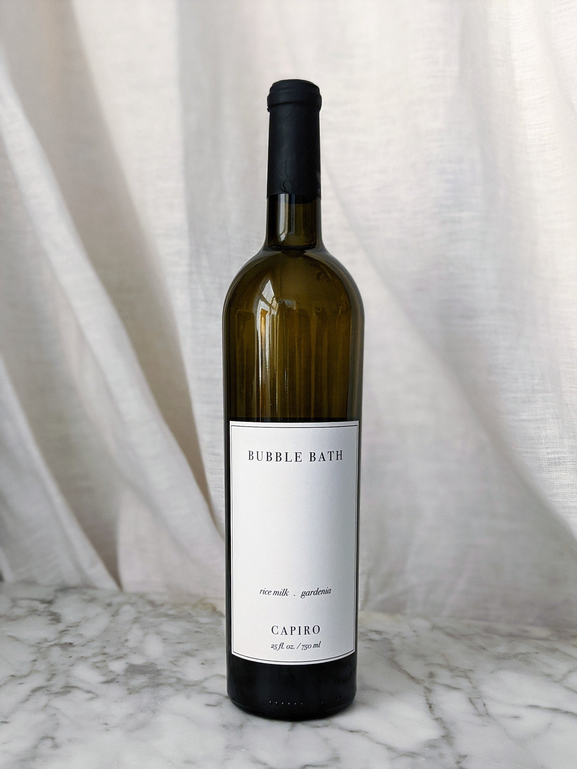 Wine Bottle Bubble Bath Etsy