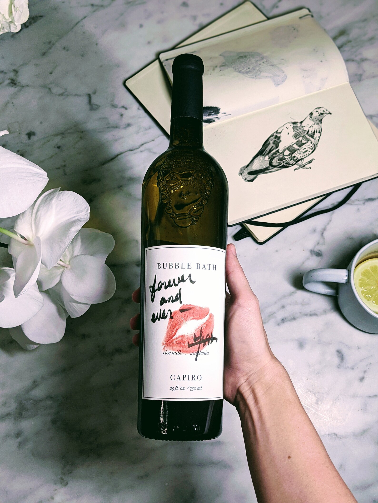 Wine Bottle Bubble Bath Etsy