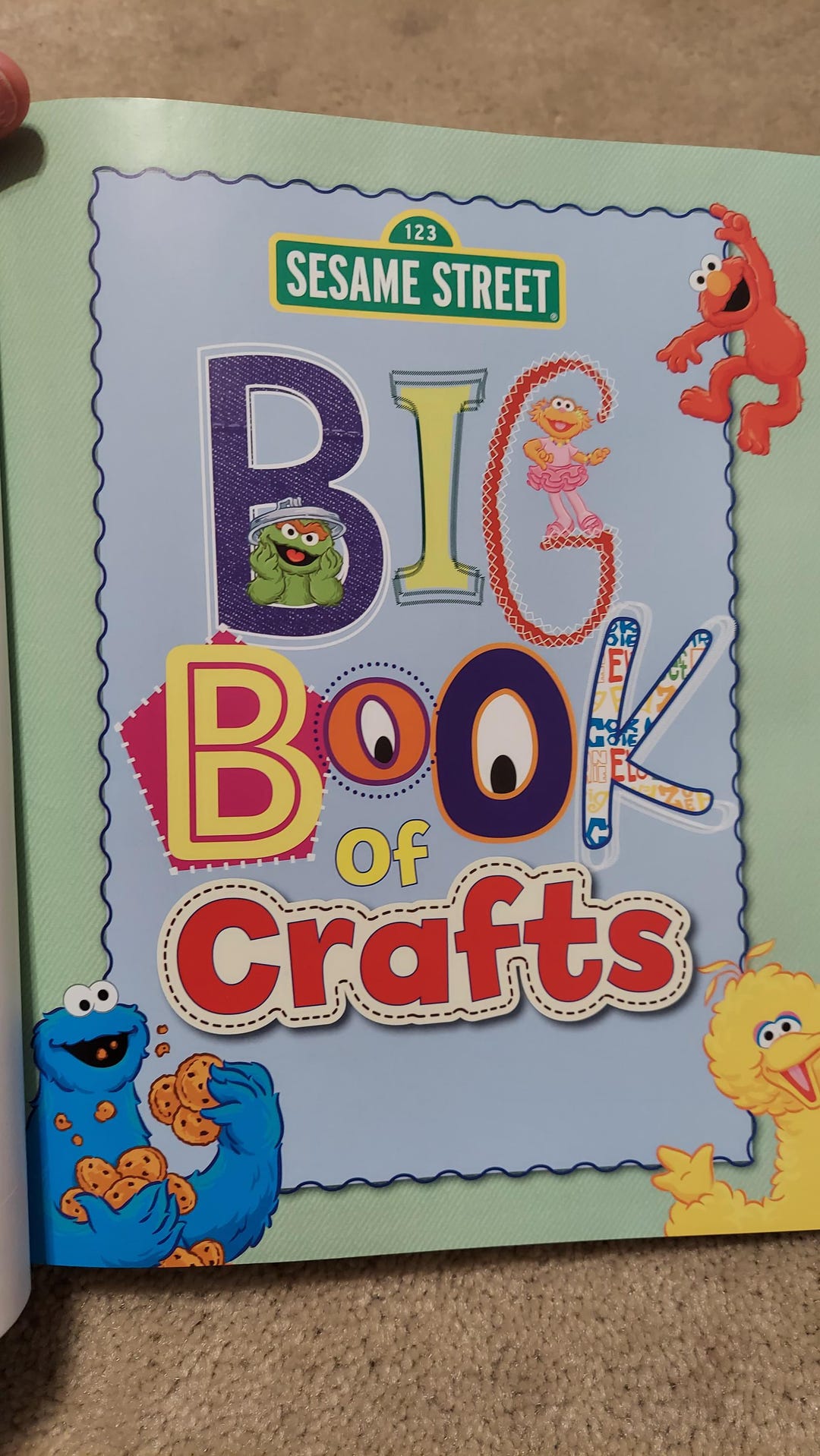 Sesame Street Big Book of Crafts, Over 100 Fun Things to Make - Etsy