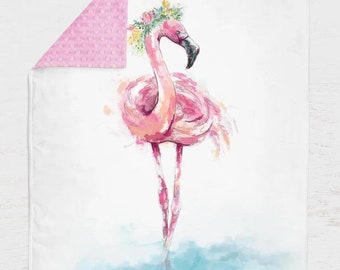 Fabric panels quilting quilt panels kids adult BLANKET patchwork for blankets.DIY baby cushion fabric Flamingo fabric panel.For sewing