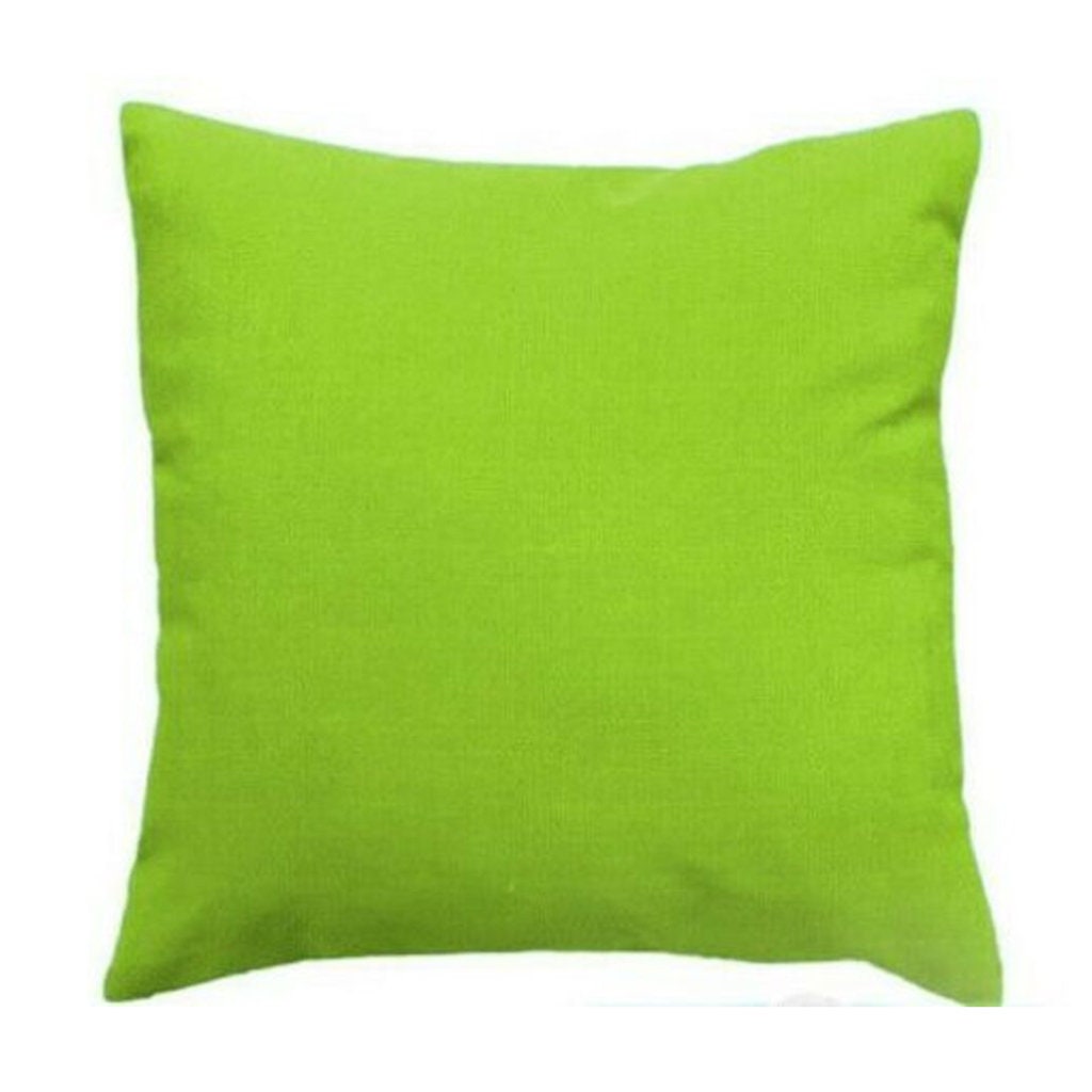 Lime Green Outdoor Waterproof Cushion Cover Fabric Garden Chair Seat