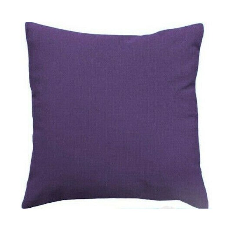 Royal Purple Outdoor Waterproof Cushion Cover Fabric Garden Etsy UK