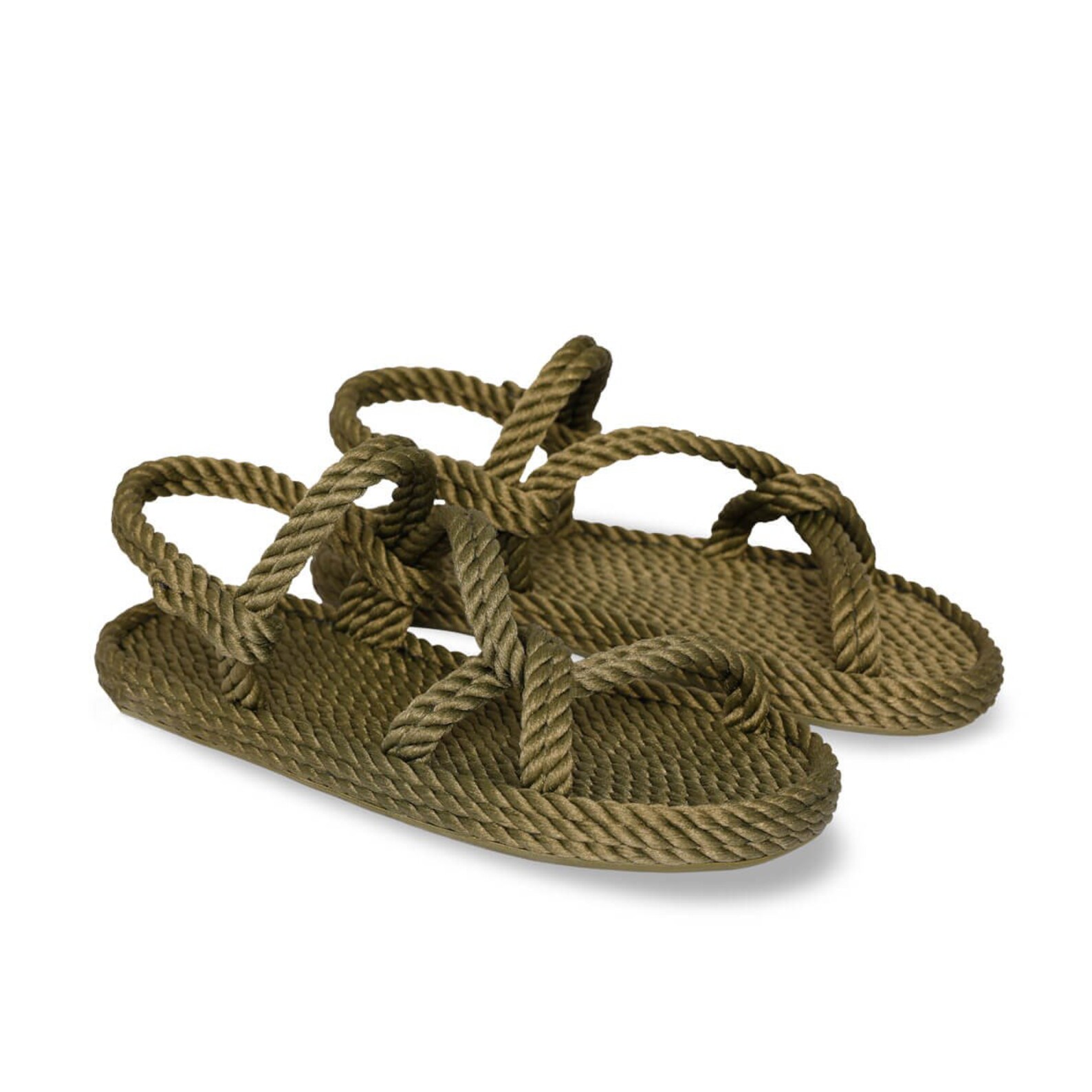 tan rope sandals
